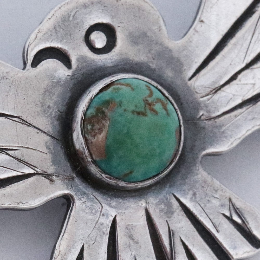 NATIVE AMERICAN JEWELY SANTO DOMINGO VINTAGE Silver Size F