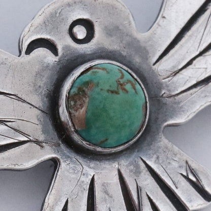 NATIVE AMERICAN JEWELY SANTO DOMINGO VINTAGE Silver Size F