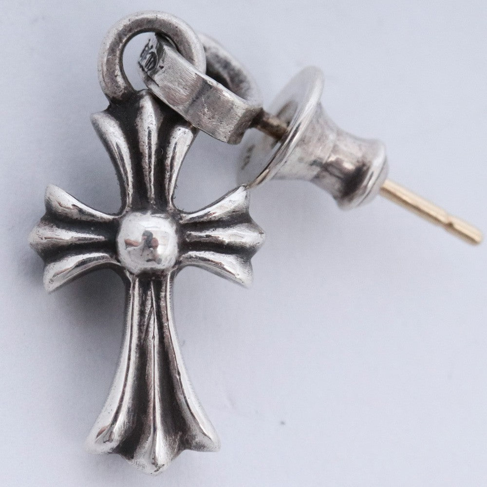 CHROME HEARTS BBY F PPRCHN Baby Fat Earring Silver Size F