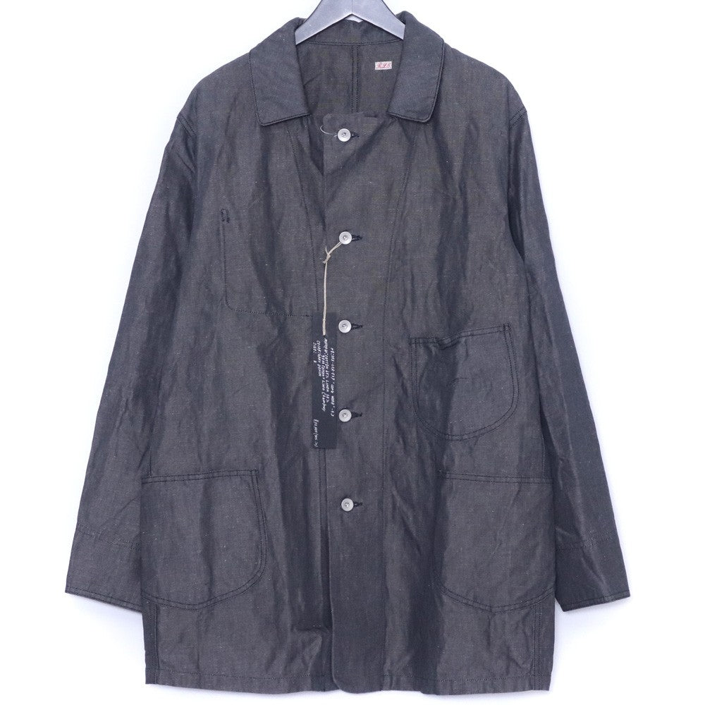 KLASICA 25SS Long Coverall Jacket Gray Denim Size 2