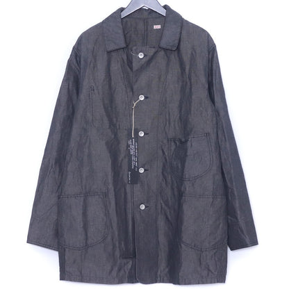KLASICA 25SS Long Coverall Jacket Gray Denim Size 2