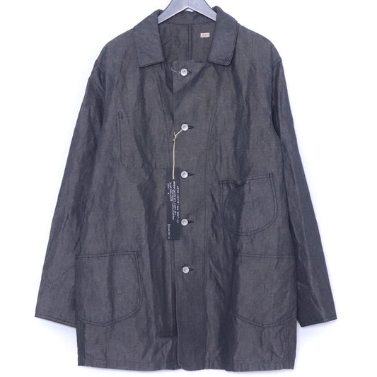 KLASICA 25SS Long Coverall Jacket Gray Denim Size 2