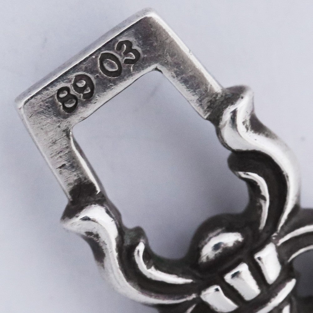 CHROME HEARTS Dagger Pendant Necklace Silver Size #10