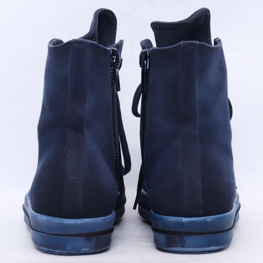 RICK OWENS DRKSHDW Denim Indigo Sneakers Blue Size EU 40