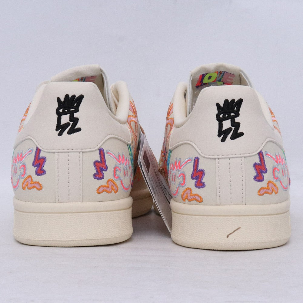 ADIDAS Stan Smith Low-Top Sneakers Cream White Size 29cm