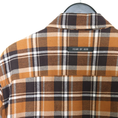 Fear of God SIXTH COLLECTION Padded Jacket Brown Shirt Size XS