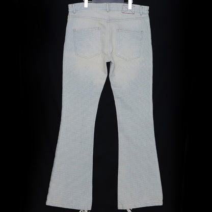MLVINCE Sashiko Flare Jeans Indigo Size 34