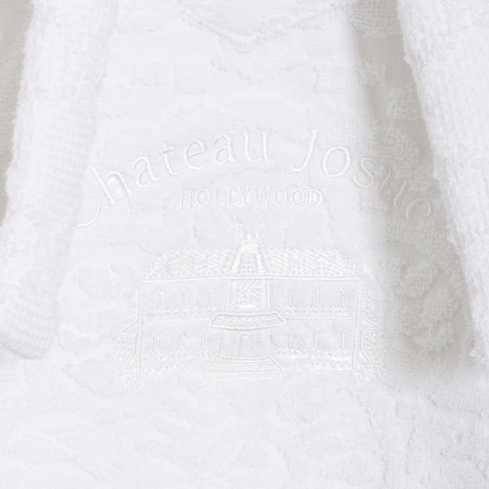 Gallery Dept. White Cotton Pile Mexican Hoodie Size S