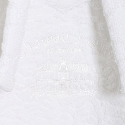 Gallery Dept. White Cotton Pile Mexican Hoodie Size S