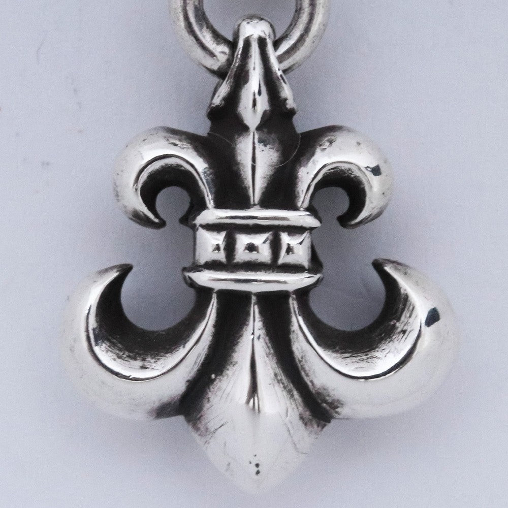 CHROME HEARTS 1 Ball BS Fleur Charm Silver Size F