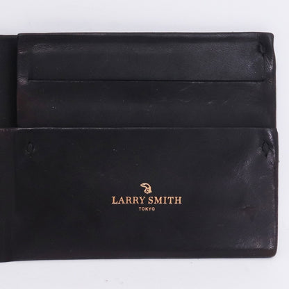 LARRY SMITH Origami Short Bi-Fold Wallet Black Size F