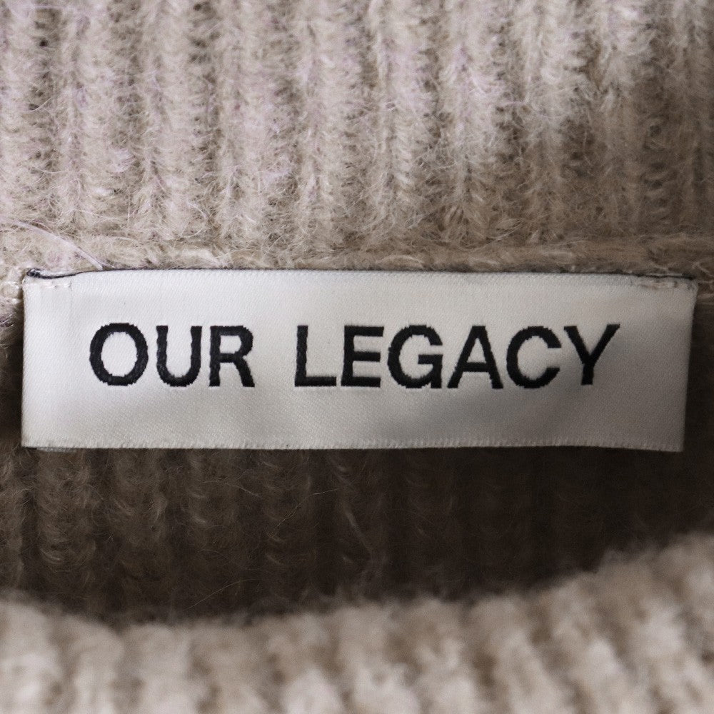 OUR LEGACY 22AW Submarine Rollneck Sweater Beige Size 46