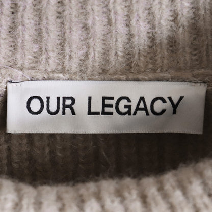OUR LEGACY 22AW Submarine Rollneck Sweater Beige Size 46