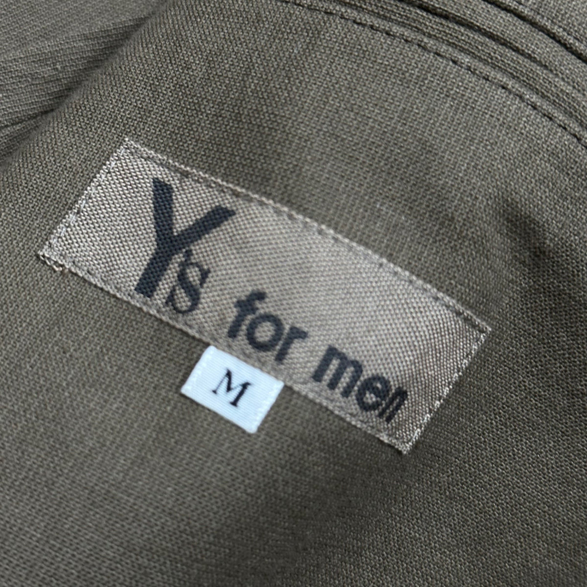 Y's for men 80s Early Prod Cotton Tailored Jacket Size M