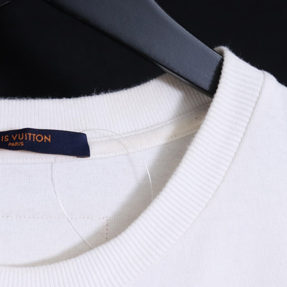 LOUIS VUITTON 22AW LV Flower Tapestry T-Shirt White Size M