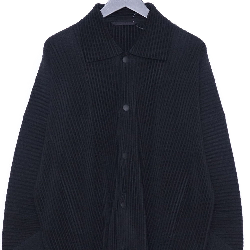 HOMME PLISSE ISSEY MIYAKE 25SS Pleated Jacket Black Size 3