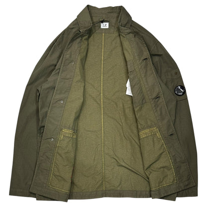 C.P.COMPANY 24SS Flatt Nylon Chore Jacket Green Size 52
