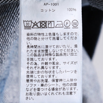 A.PRESSE 1st Type One Wash Denim Jacket Indigo Size 48