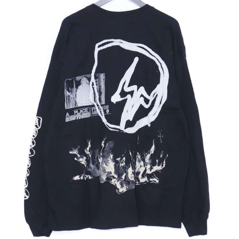 Vintage TS Cactus Jack Fragment Logo Long Sleeve T-Shirt Size L