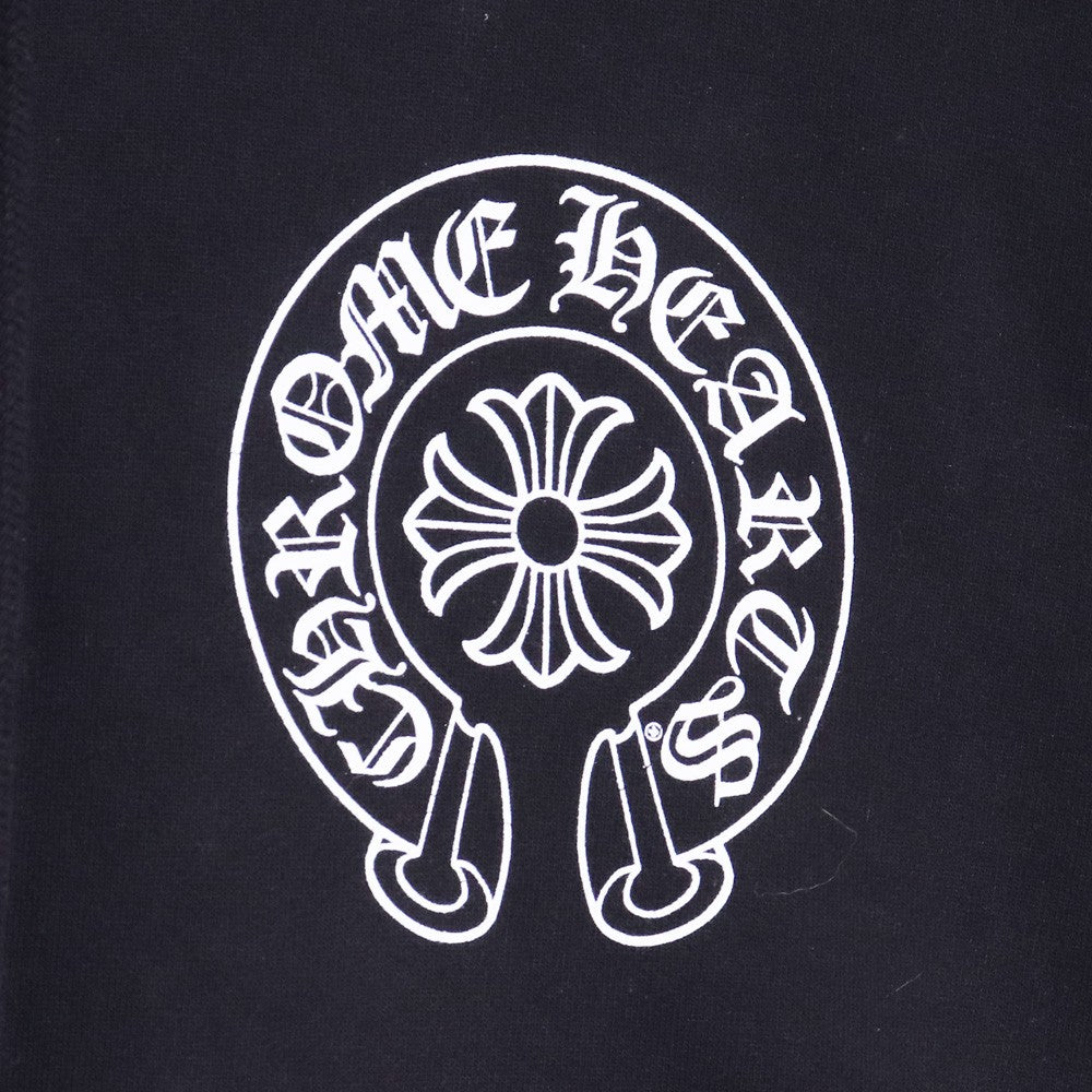 CHROME HEARTS Osaka Horseshoe Hoodie Black Size XXL