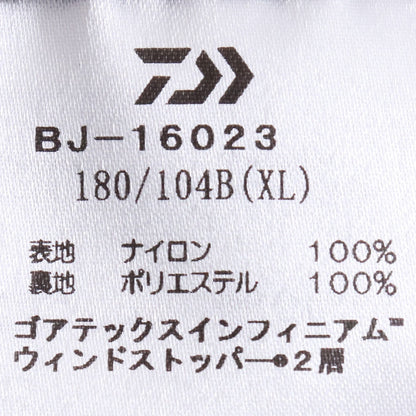 DAIWA PIER39 Black Gore-Tex Infinium Tech Hoodie Size XL