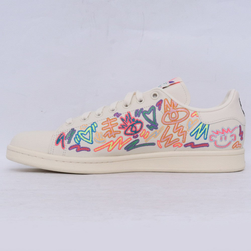 ADIDAS Stan Smith Low-Top Sneakers Cream White Size 29cm