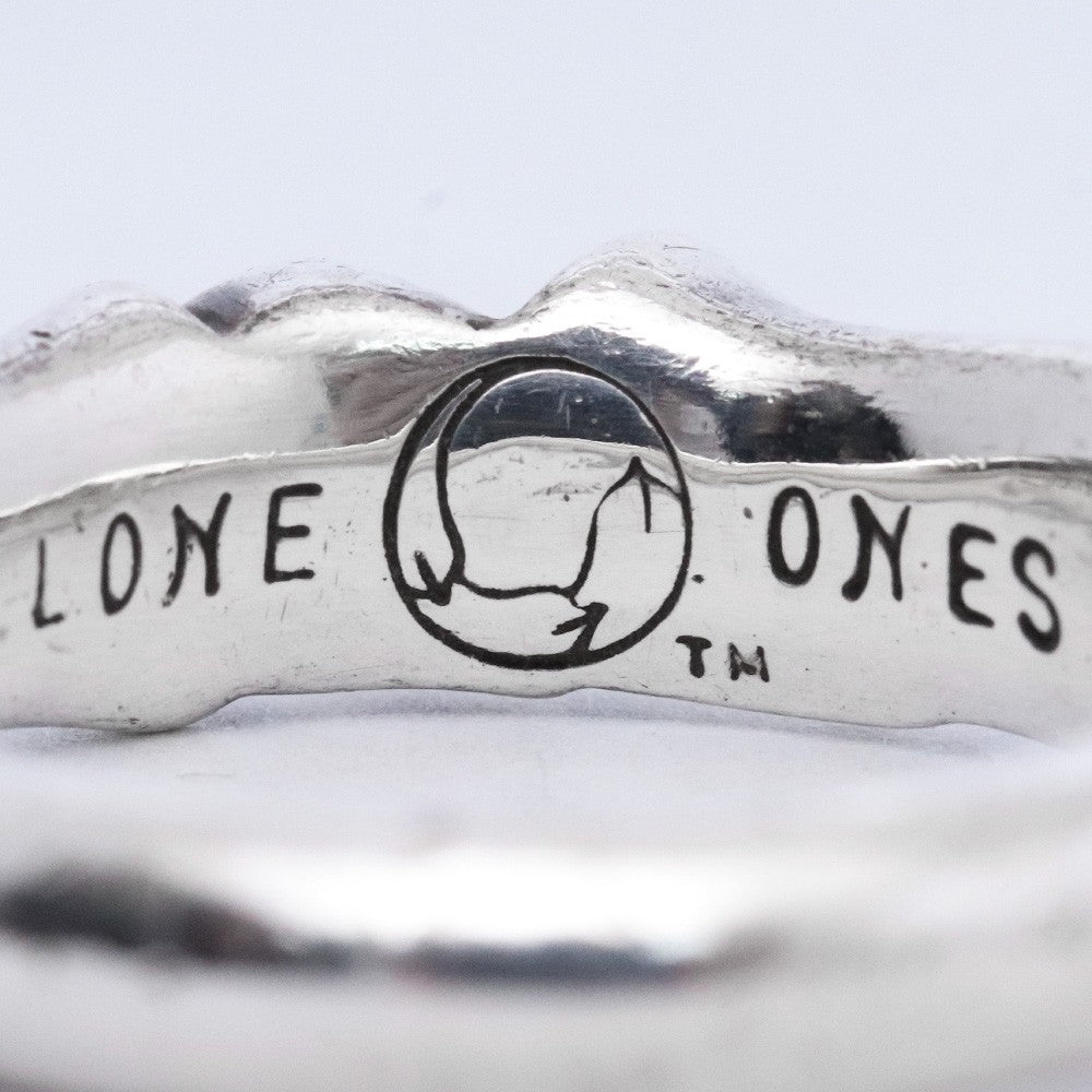 LONE ONES Tee Ring Medium Silver Size ONE SIZE