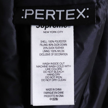 SUPREME 25AW Micro Down Half Zip Hooded Jacket Black Size XL