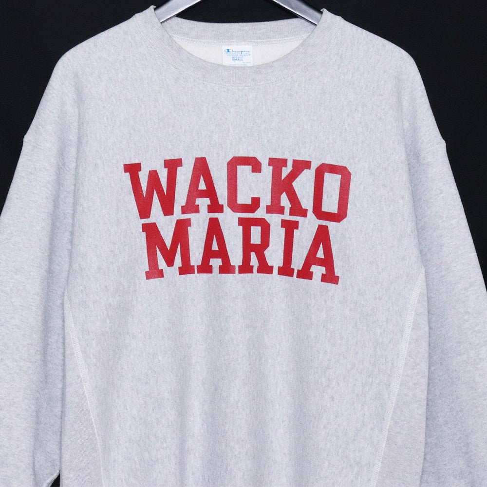 WACKO MARIA x CHAMPION Reverse Weave T-Shirt Gray Size S