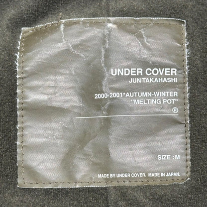 UNDERCOVER 00AW MELTING POT Military Jacket Olive Size M