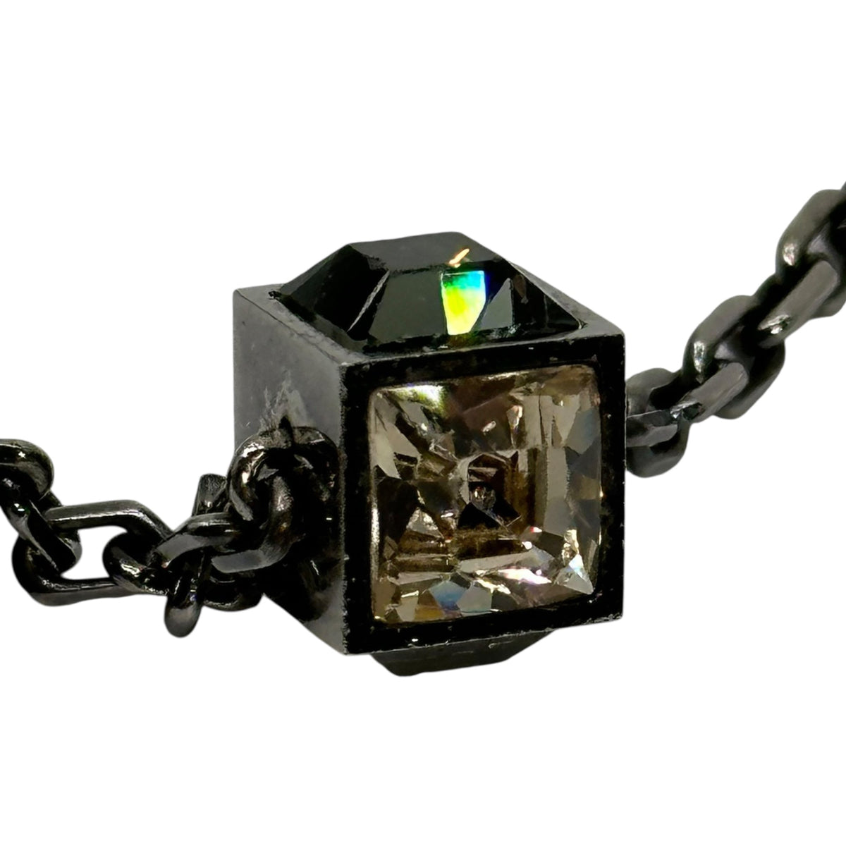 LOUIS VUITTON LV Collier Gamble Cube Necklace