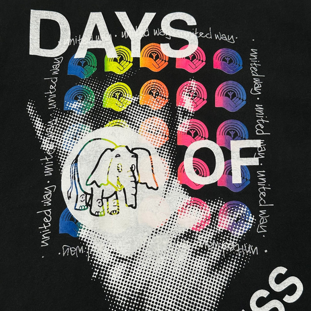UNDERCOVER 17AW "DAYS OF DARKNESS" S/S T-Shirt Black Size M