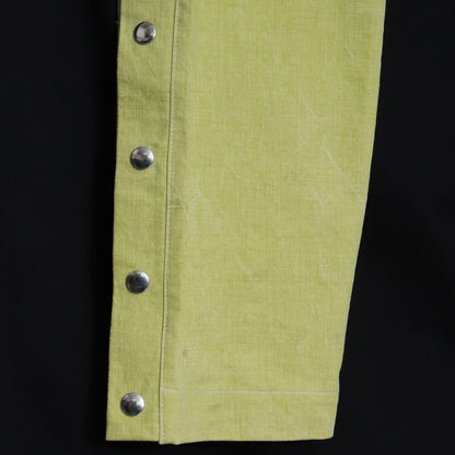INDEPICT Pigment Dye Lounge Pants Lime Green Size XL