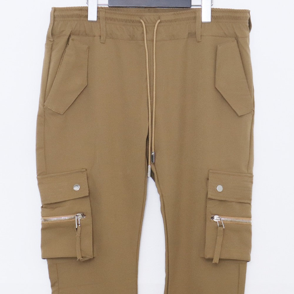 MLVINCE TYPE-4 Slim Stretch Cargo Pants Beige Size 34