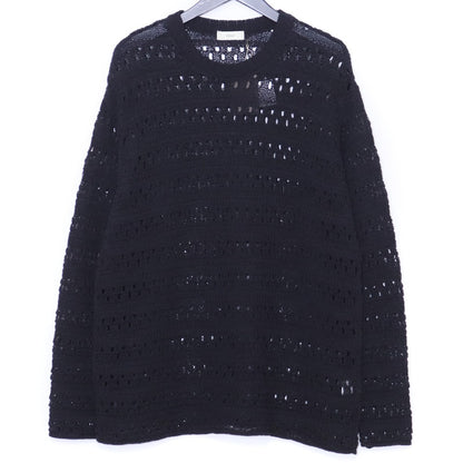 STEAF 26SS HOD CARRIER Mesh Knit Black Size M