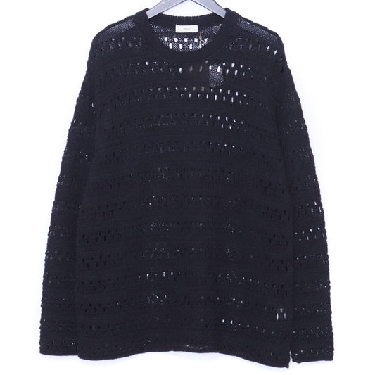 STEAF 26SS HOD CARRIER Mesh Knit Black Size M