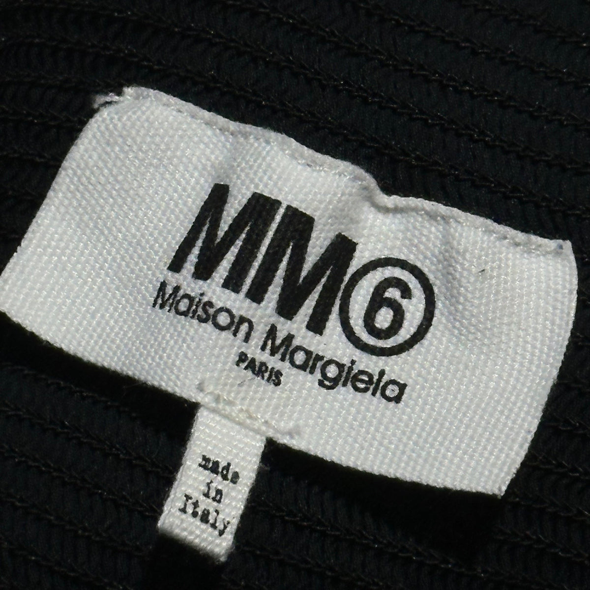 MM6 Maison Margiela 16SS Poplin Dress Black Size S