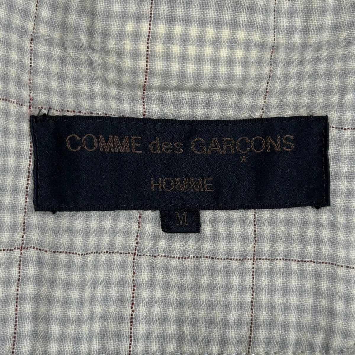 COMME des GARCONS HOMME 94SS Vintage Check Jacket Size M