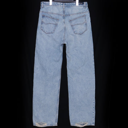 BALENCIAGA 25SS Medium Fit Light Indigo Jeans Size 31