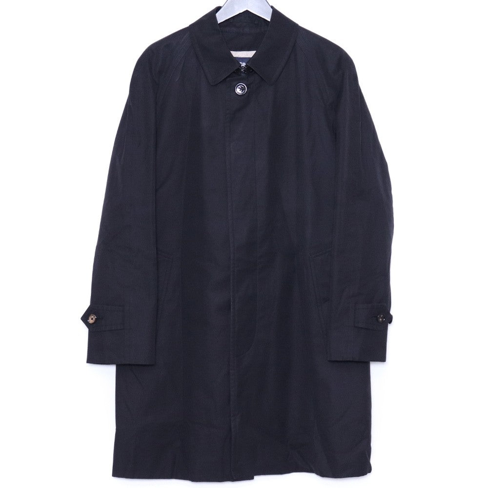 BURBERRY LONDON Balmacaan Coat with Liner Black Size M