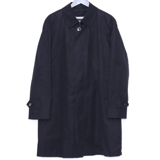 BURBERRY LONDON Balmacaan Coat with Liner Black Size M