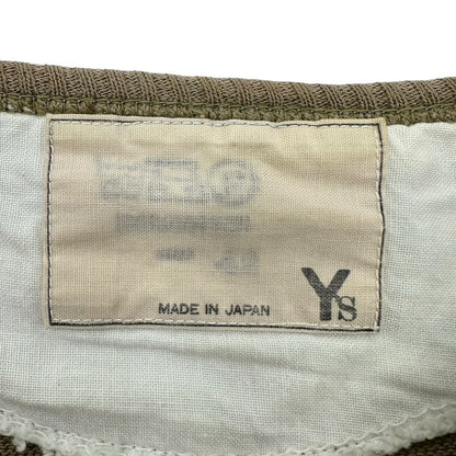 Y's 70s-80s Initial Tag Pique Knit Pullover Size FREE