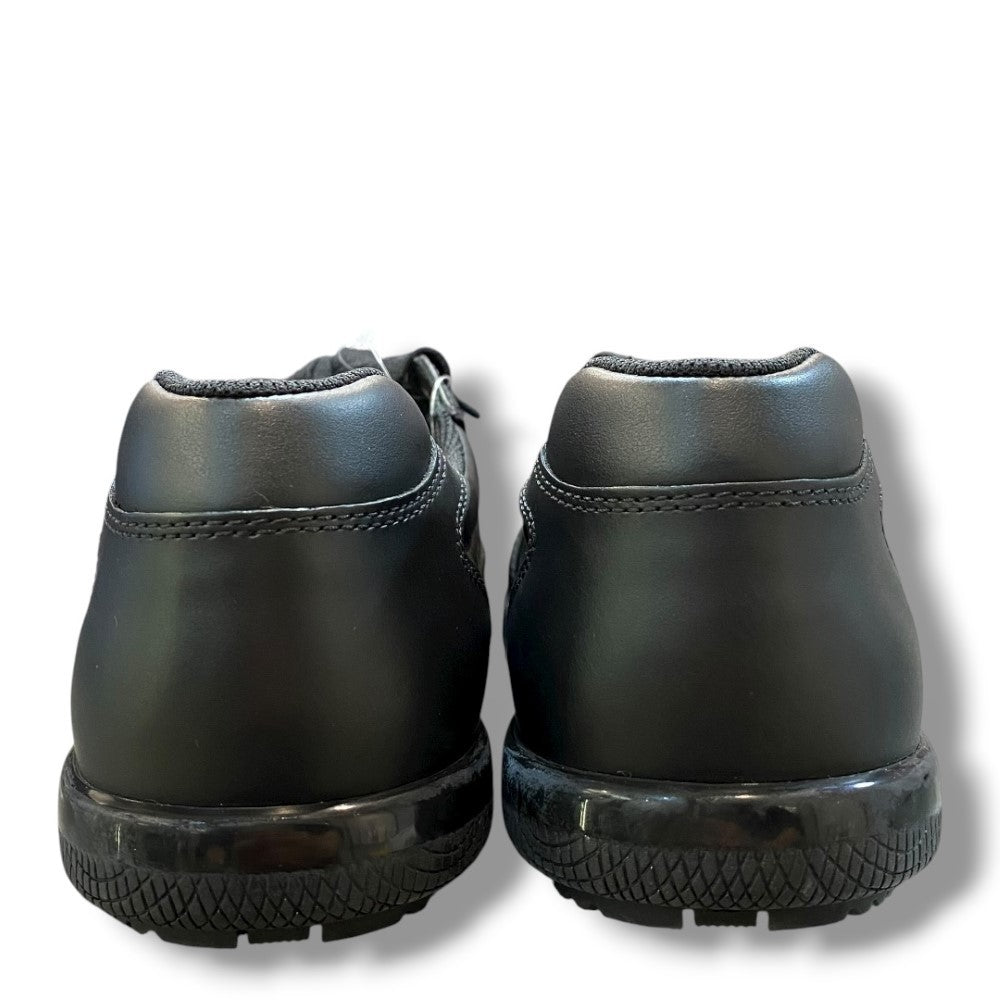 PRADA Nylon Leather Low-top Sneakers Black Size 5 1/2
