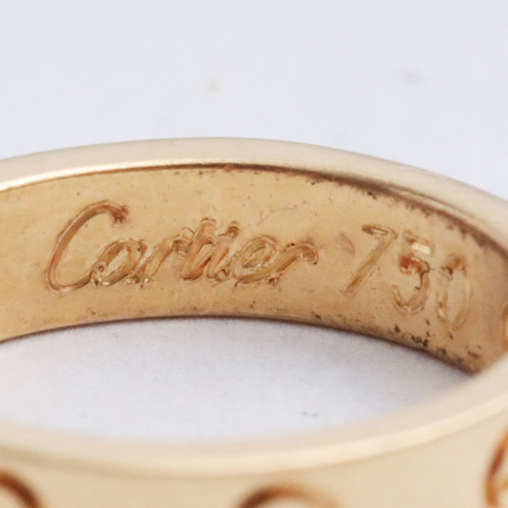 CARTIER Baby Love K18YG Necklace Yellow Gold Size F