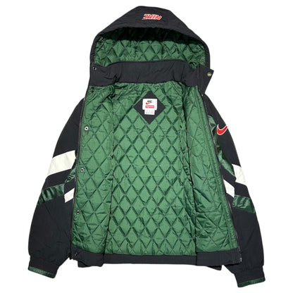 SUPREME x Nike 19SS Hooded Nylon Jacket Black Size S