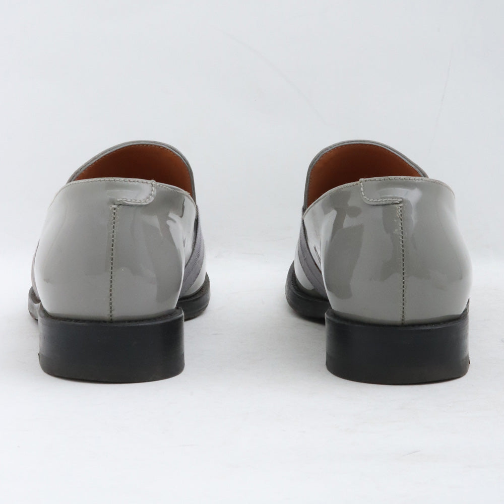 J.M.WESTON Patent Sneakers Gray Size 3D