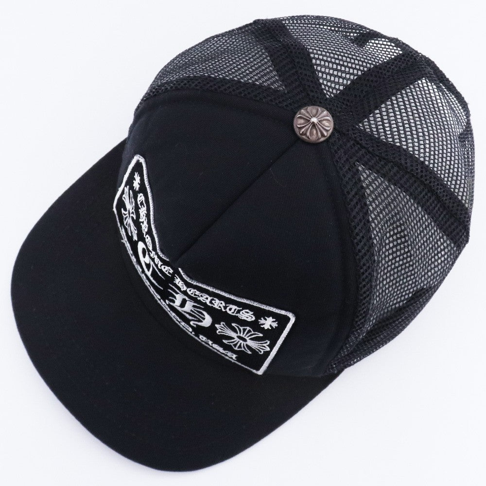 CHROME HEARTS TRUCKER CAP Black Size F