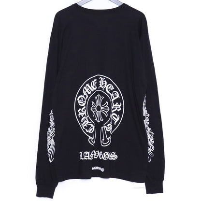 CHROME HEARTS Las Vegas Horseshoe Floral Tee Black Size XL
