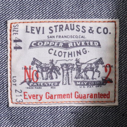 LEVI'S VINTAGE CLOTHING 1920s LOT 213 Trucker Jacket Size XL