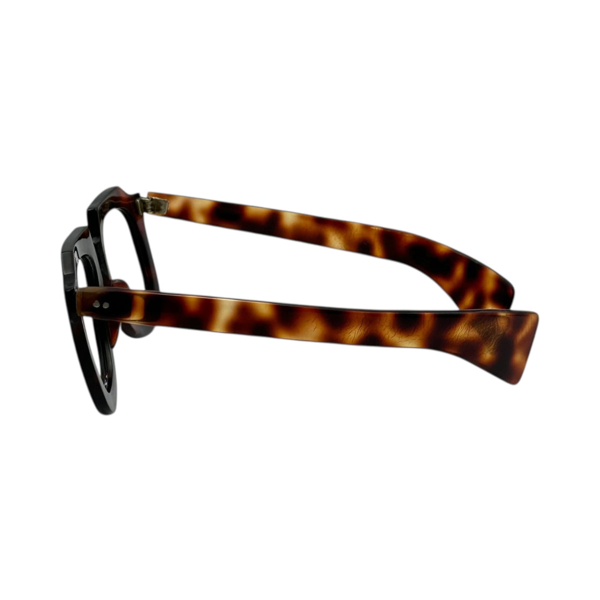 FRENCH VINTAGE 40s GARGOYLE Tortoiseshell Sunglasses Brown